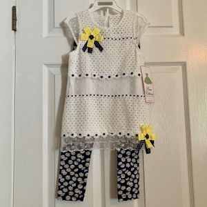 Two piece sunflower set